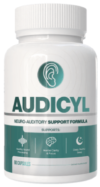 Audicyl neuro-auditory support formula bottle