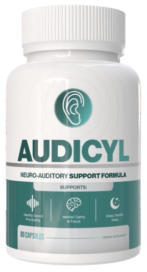 Audicyl neuro-auditory support formula bottle